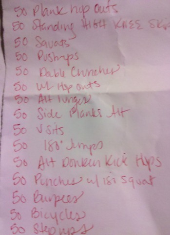 workout workout