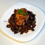 pui cu ceapa caramelizata si ciuperci (8).JPG