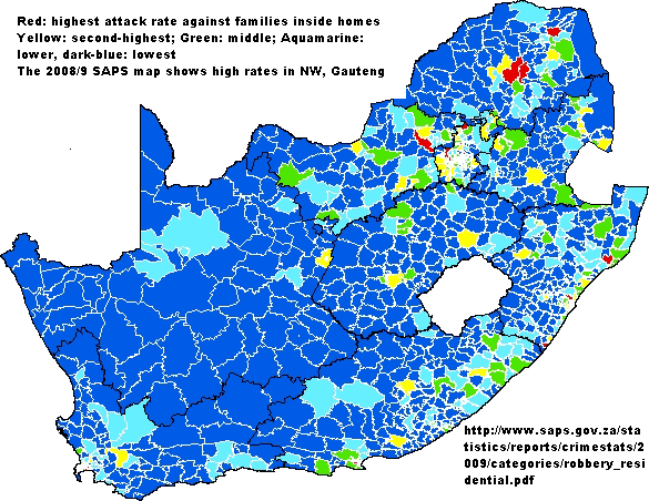 [white and Indian families were primary targets in  residential robberies SAPS map.gif]