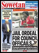Sowetan front page Jail Ordeal for ANC councillors