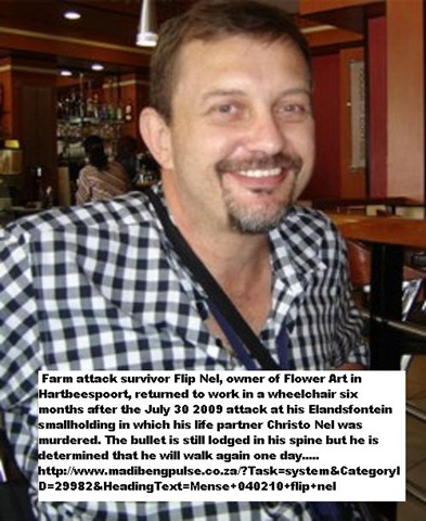 [Nel Flip florist farm attack survivor July 30 2009 Hartbeespoort smallholding his partner Christo Smit was murdered[5].jpg]