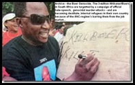 KillBoerKillFarmer_ANCSloganMeansKillAllWhites University Free State SASCO supporter