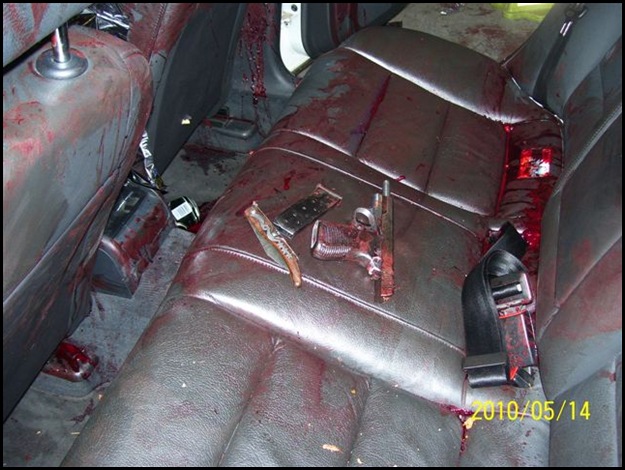 Benoni crime scene dead hijackers4 May2010