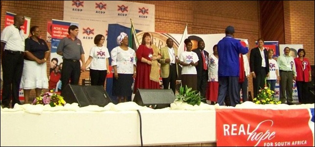 ACDP senior executives 2009
