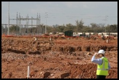 Medupi Power Station ground preparation