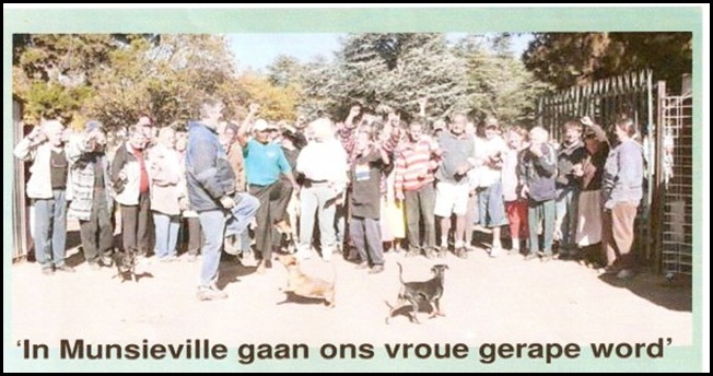 AfrikanerPoorDemonstratingAgainstForcedRemovalFromKrugersdorpCamp