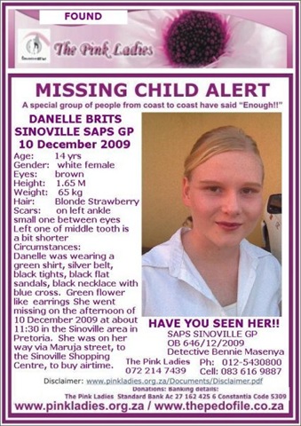 [Brits Danelle missing Sinoville 10Dec2009 Pretoria[3].jpg]