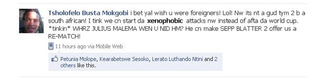 [Mokgobi Tsholofelo Busta, We start xenophobic attacks now instead of after WC2010June172010[13].jpg]