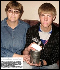 Hepburn Annette and con CJ 16 he was robbed of mom birthday gift savings Sannnieshof NW