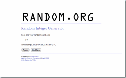 J Crew Giveaway Winner