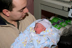 Papa et Orléane (photo de grand-maman Lucie)