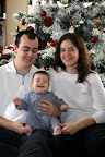 Séance photo maison pour notre carte de Noël