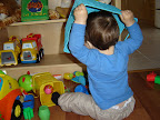 Mon nouveau jeu préféré : tout vider! / My new favourite game: empty everything!