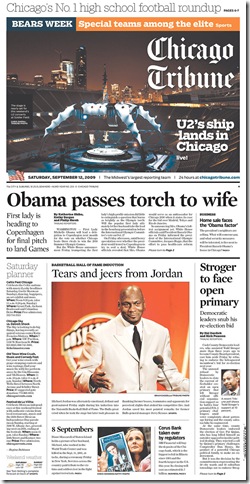 chicago tribune front page. Visit Chicago Tribune at