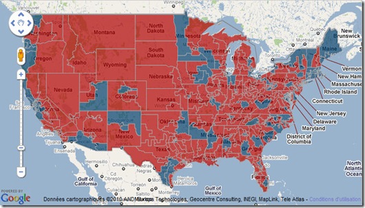 2010 House Map