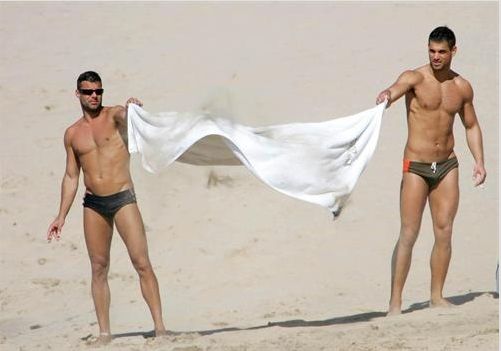 Ricky Martin em 2005 com o possível namorado