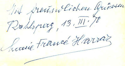 Autogramm Autogramm