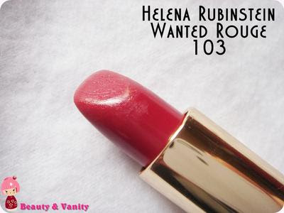 HELENA RUBINSTEIN | WANTED ROUGE 103 (AROUSE)