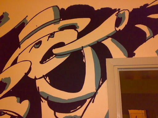 The horn player.