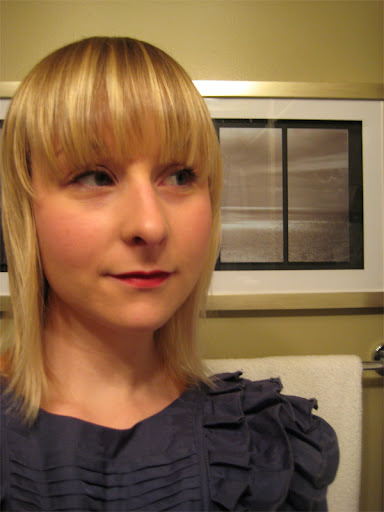 after hair cut