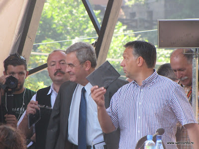 Németh Zsolt - Tőkés László - Orbán Viktór