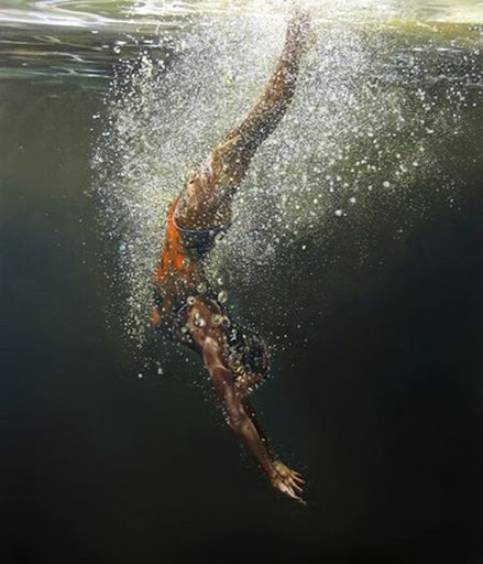 Photorealism Underwater Paintings by Eric Zener