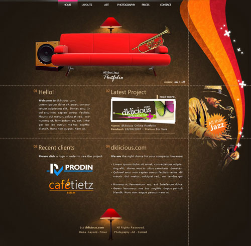 Spectacular Web Designs With Unique Layouts – 33 Examples 