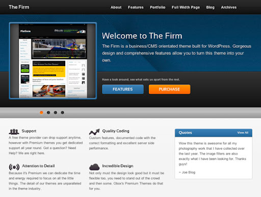 Professional WordPress Themes for Business Websites 