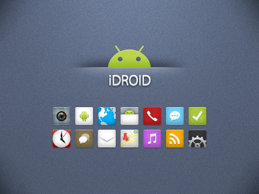 iDroid A Beautiful Android Icon Set 