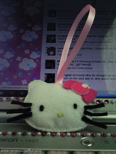 Felt : Hello kitty shape