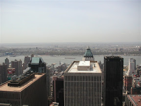 New Jersey View from Top of the Rockfeller Center