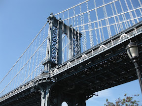 Manhattan Bridge in the DUMBO