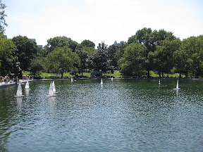 Conservatory Pond in Central Park Conservatory Pond in Central Park