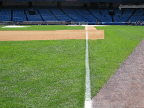 On the Ground behind 3rd Base On the Ground behind 3rd Base