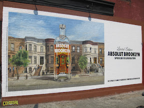 Street Ad in Williamsburg, Brooklyn Street Ad in Williamsburg, Brooklyn