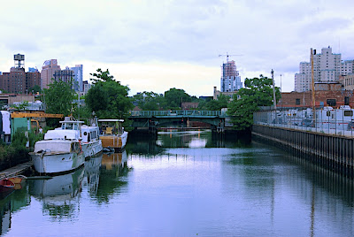 View of the Gowanus from the Carrol St. Bridge.