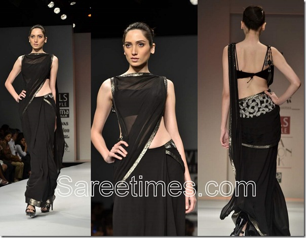 Bhanuni_Black_Saree
