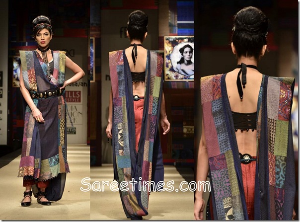 Niki_Mahajan_Brown_Designer_Saree