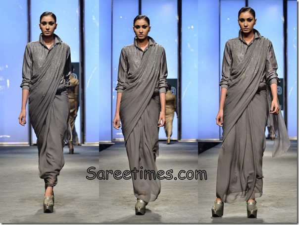 Abraham_and_Thakore_Grey_Designer_Saree