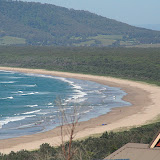 Seven Mile Beach. Den er lang