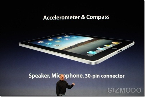 apple ipad specs accelerometer