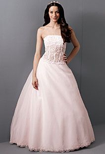 Special Pink Wedding Gown