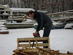 Lumberdrew ice fishing houses
