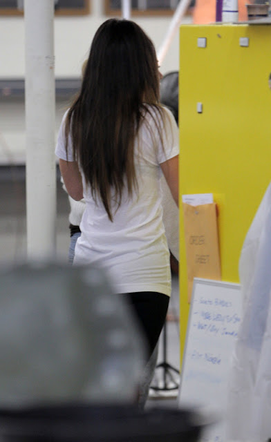 Megan Fox goes to a production and effects studio in Burbank to have a body mold made for her upcoming movie role in 'Transformers' Los Angeles, California - 09.03.09 Credit: (Mandatory): WENN.com