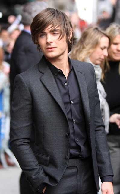 April 13, 2009: Zac Efron promoting his new movie "17 Again" at the Late Show with David Letterman in New York City. Credit: Roger Wong/INFphoto.com Ref.: infusny-146