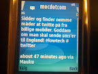 Sådan ser det ud, når man klikker på et enkelt tweet.