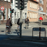 Nørreport - Der er mange uheld, hvor cykler rammer hinanden eller knallerter. - Der er ret snævert, siger Pablo Celis.