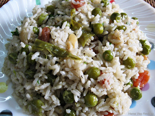 Peas Pulav Peas Pulav