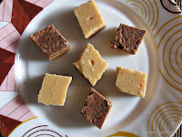 Fresh Cream Burfi / Halu Kene Burfi / Malai Burfi