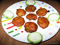 Ridge Gourd or Hirekai Bonda or Hirekai Bajji